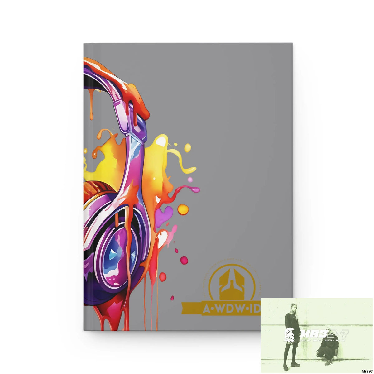 A1 Who Dares Wins ID Melting Headset Hardcover Journal Matte Journal Paper products