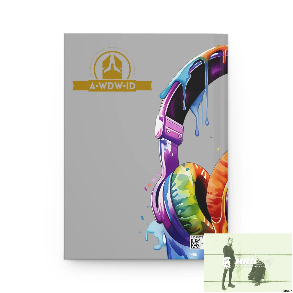 A1 Who Dares Wins ID Melting Headset Hardcover Journal Matte Journal Paper products