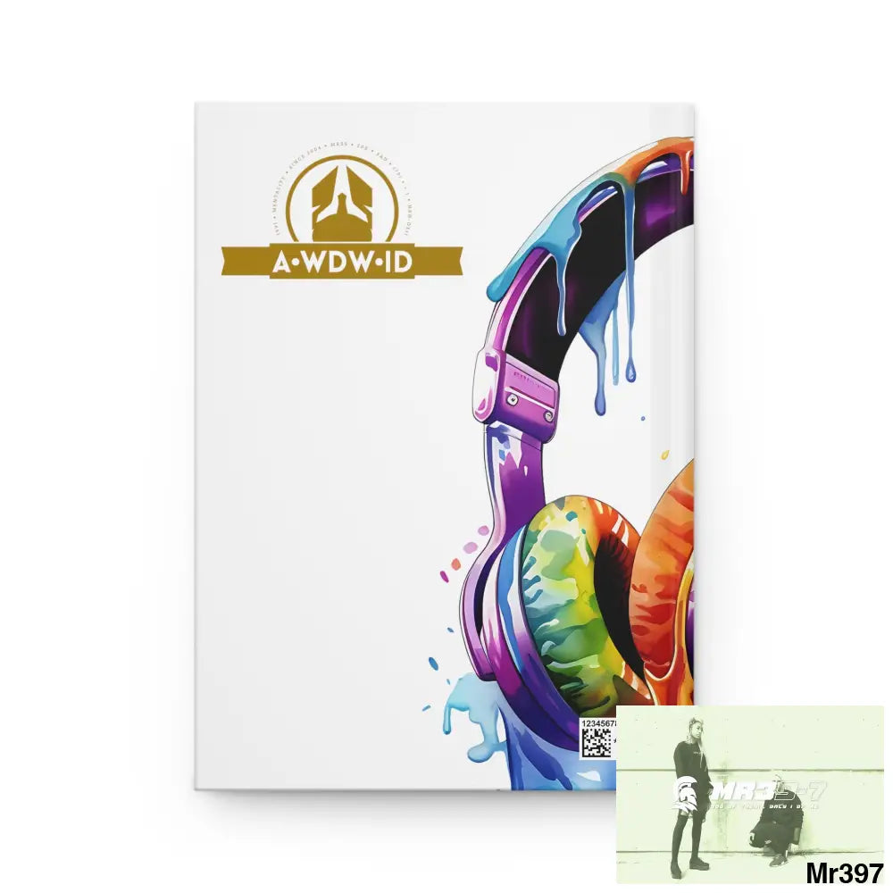 A1 Who Dares Wins ID Melting Headset Hardcover Journal Matte Journal Paper products