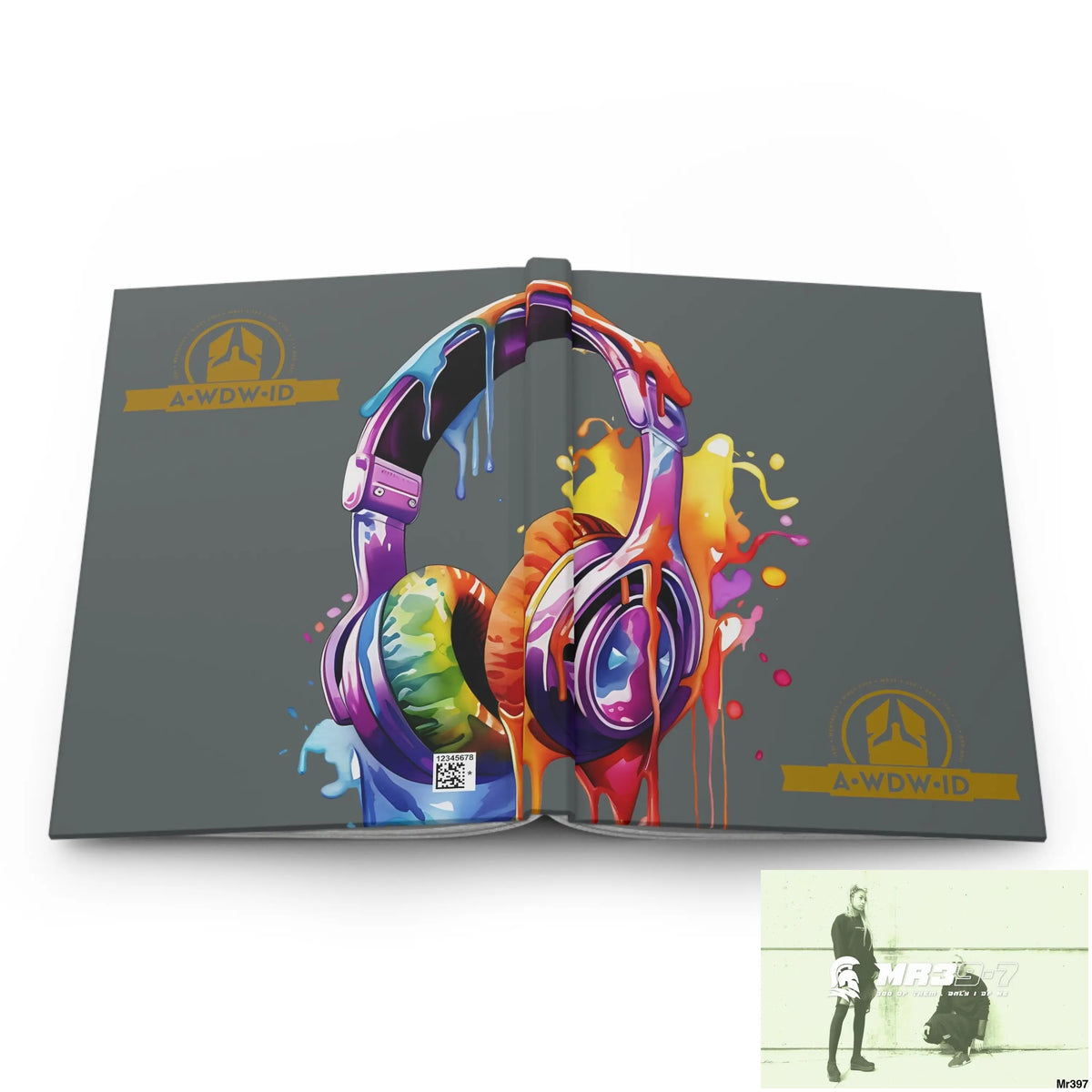 A1 Who Dares Wins ID Melting Headset Hardcover Journal Matte Journal Paper products
