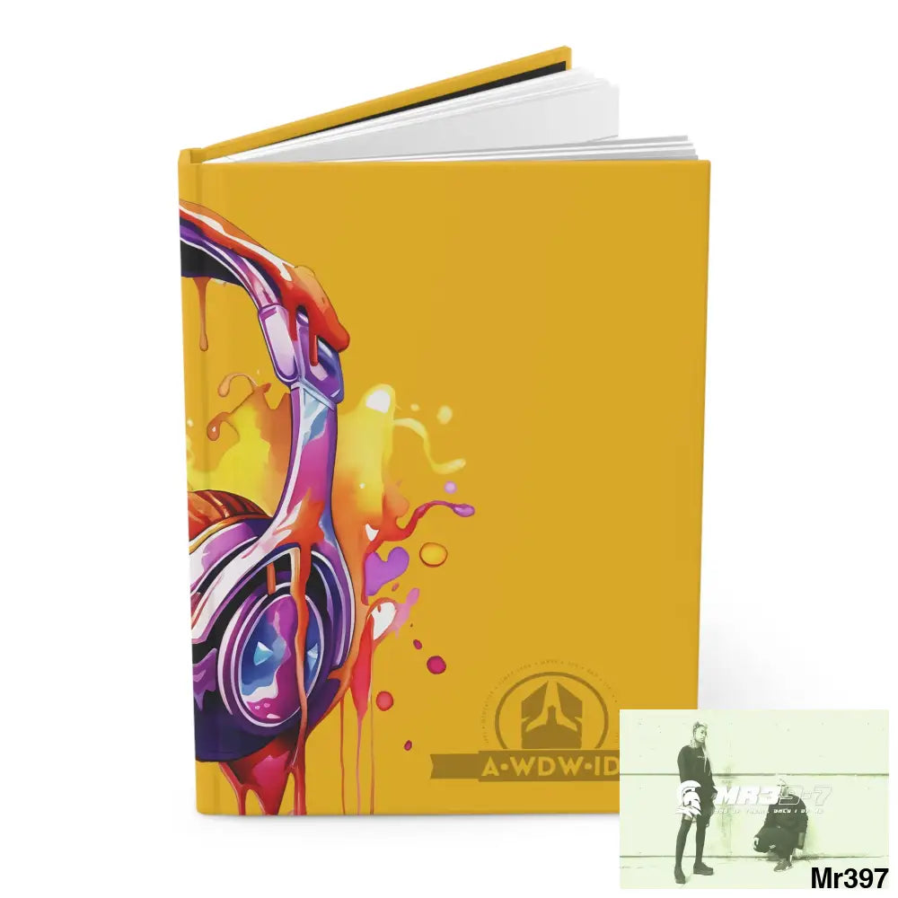A1 Who Dares Wins ID Melting Headset Hardcover Journal Matte Journal Paper products