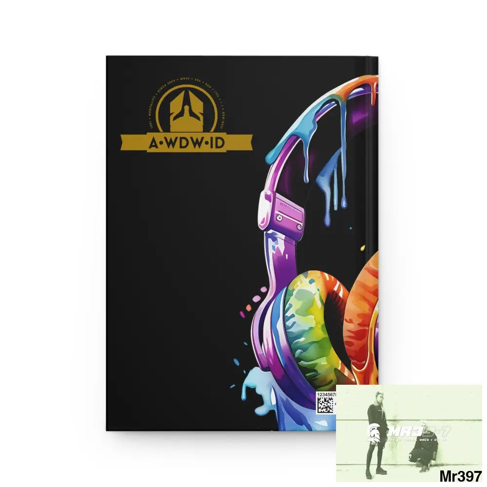 A1 Who Dares Wins ID Melting Headset Hardcover Journal Matte Journal Paper products