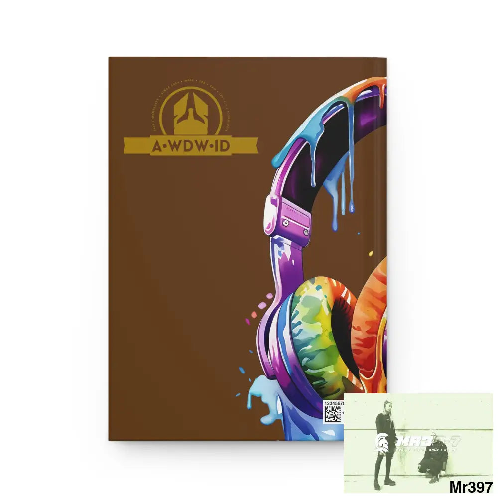 A1 Who Dares Wins ID Melting Headset Hardcover Journal Matte Journal Paper products