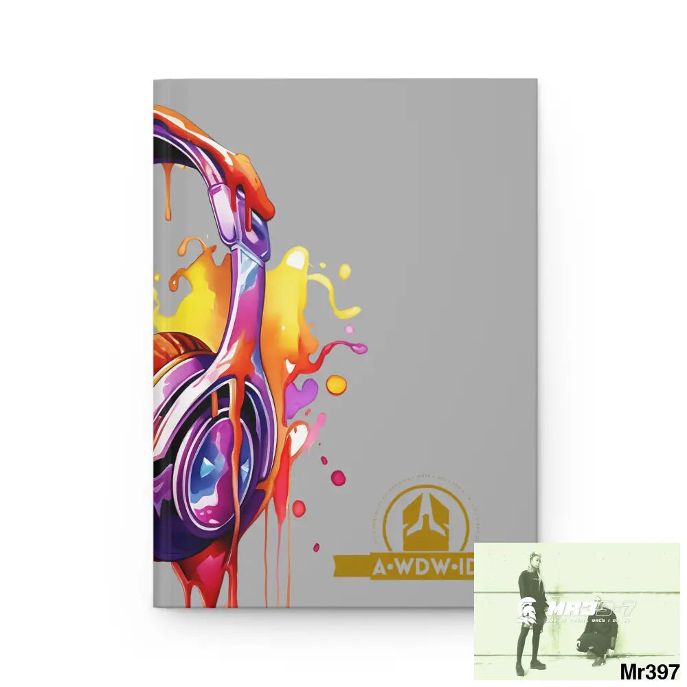 A1 Who Dares Wins ID Melting Headset Hardcover Journal Matte Journal Paper products