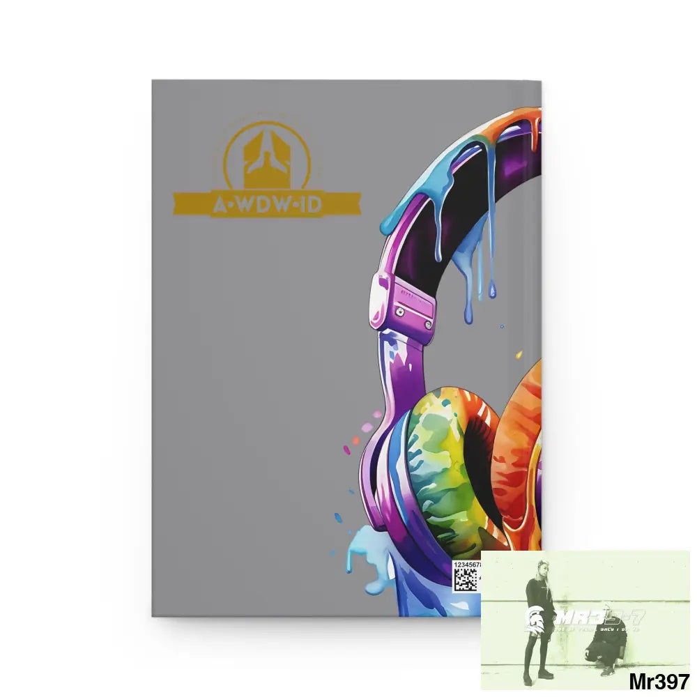 A1 Who Dares Wins ID Melting Headset Hardcover Journal Matte Journal Paper products