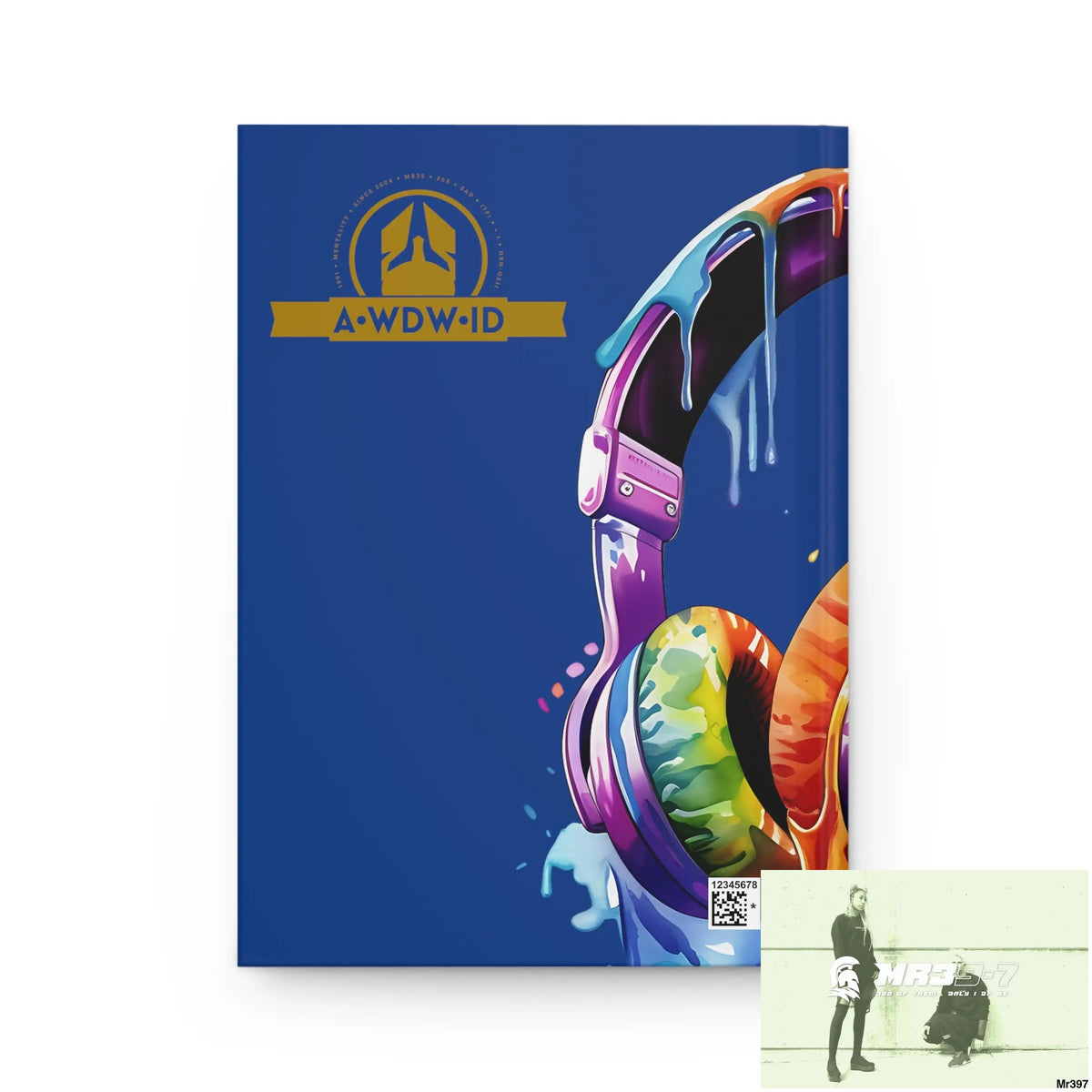 A1 Who Dares Wins ID Melting Headset Hardcover Journal Matte Journal Paper products
