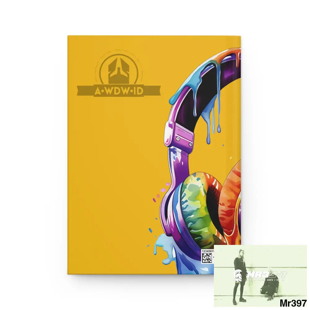 A1 Who Dares Wins ID Melting Headset Hardcover Journal Matte Journal Paper products