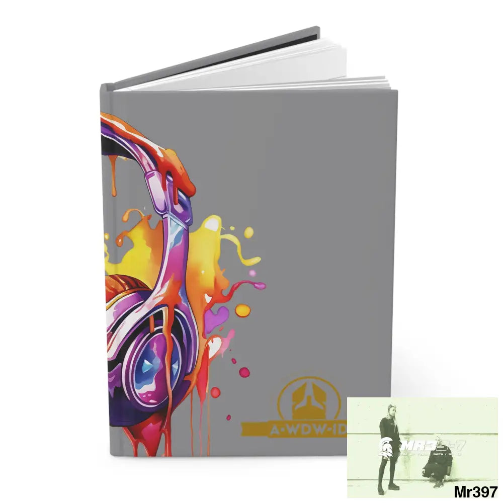 A1 Who Dares Wins ID Melting Headset Hardcover Journal Matte Journal Paper products