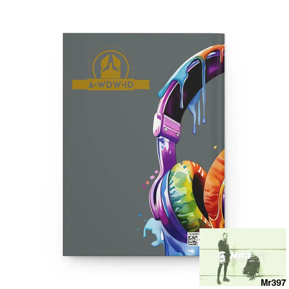 A1 Who Dares Wins ID Melting Headset Hardcover Journal Matte Journal Paper products