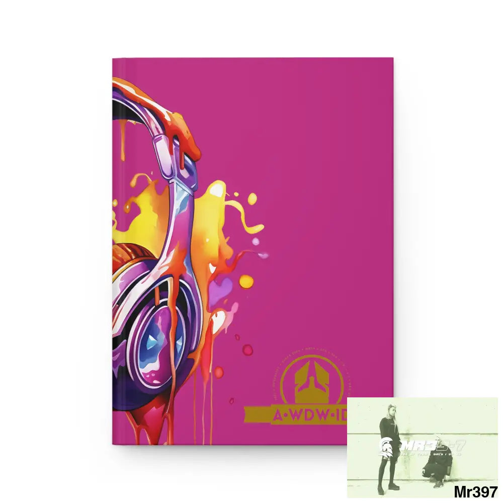 A1 Who Dares Wins ID Melting Headset Hardcover Journal Matte Journal Paper products