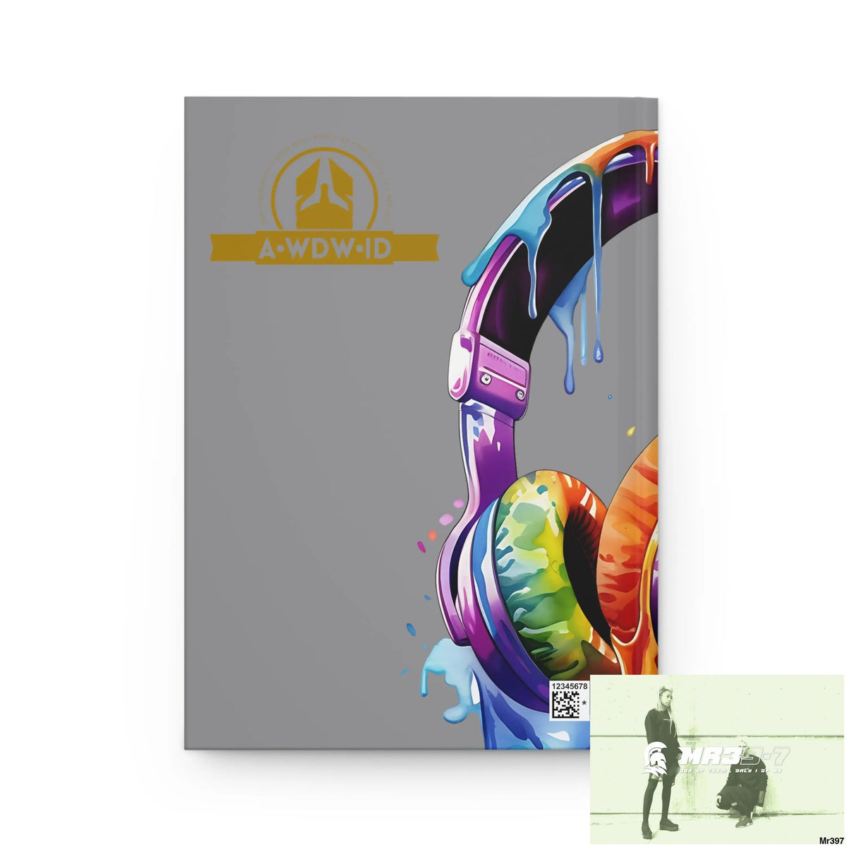 A1 Who Dares Wins ID Melting Headset Hardcover Journal Matte Journal Paper products
