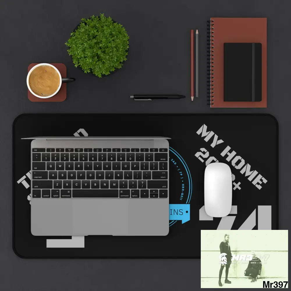 A1-Who Dares Wins ID My Home Telford & Wrekin 2022-23 Desk Mat Home Decor