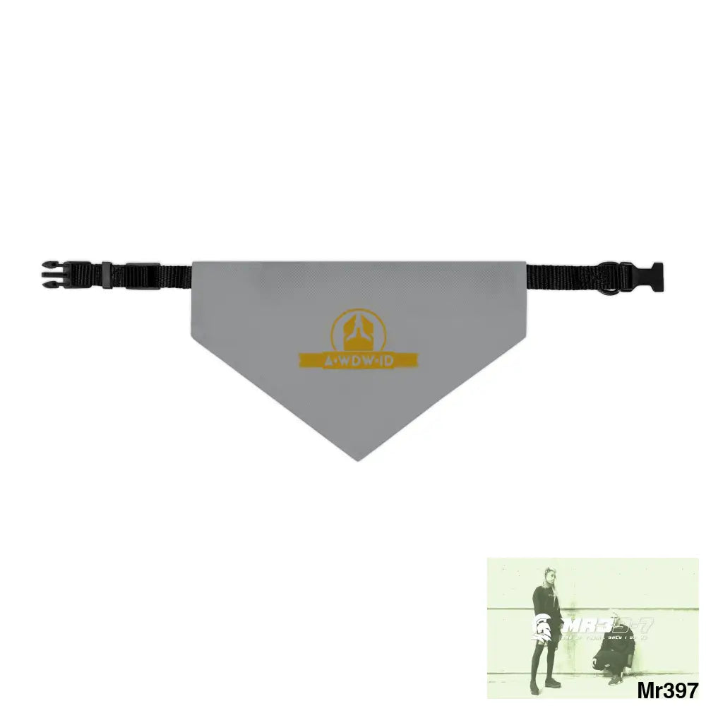 A1-Who Dares Wins ID Pet Bandana Collar Pets