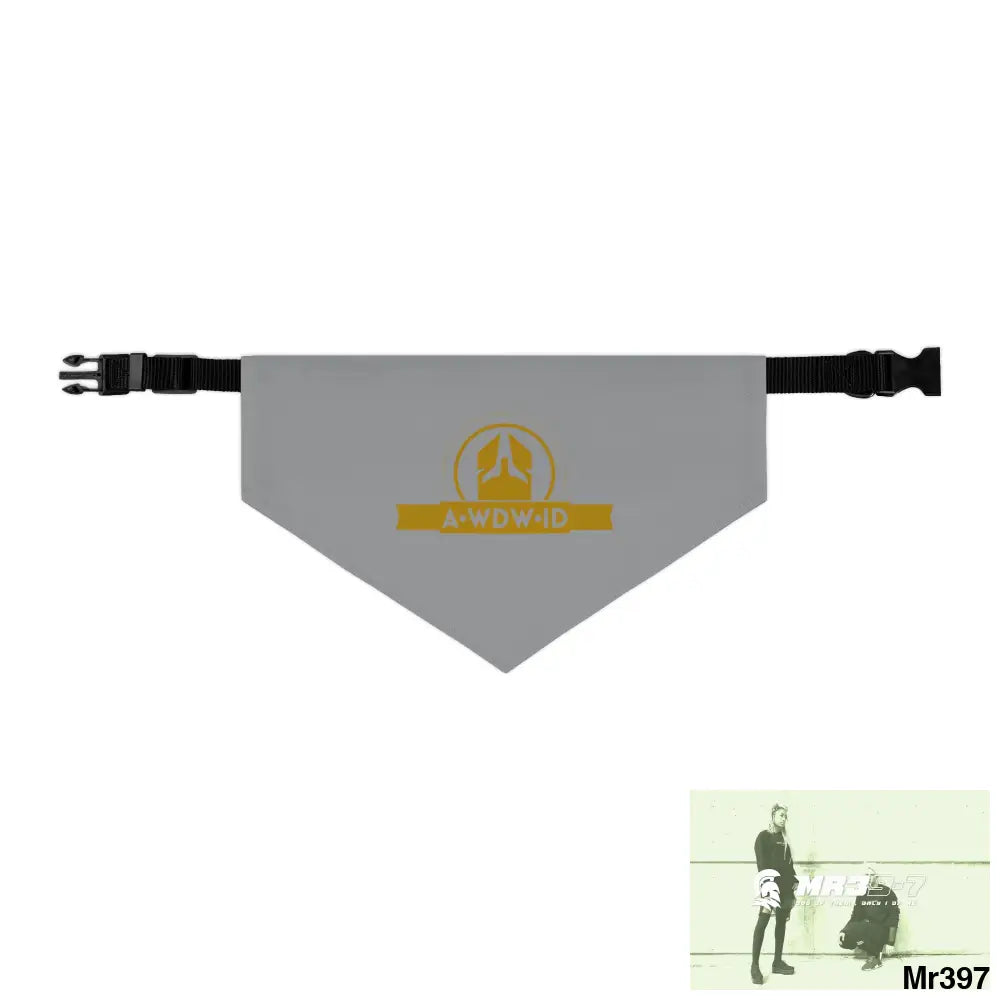 A1-Who Dares Wins ID Pet Bandana Collar Pets