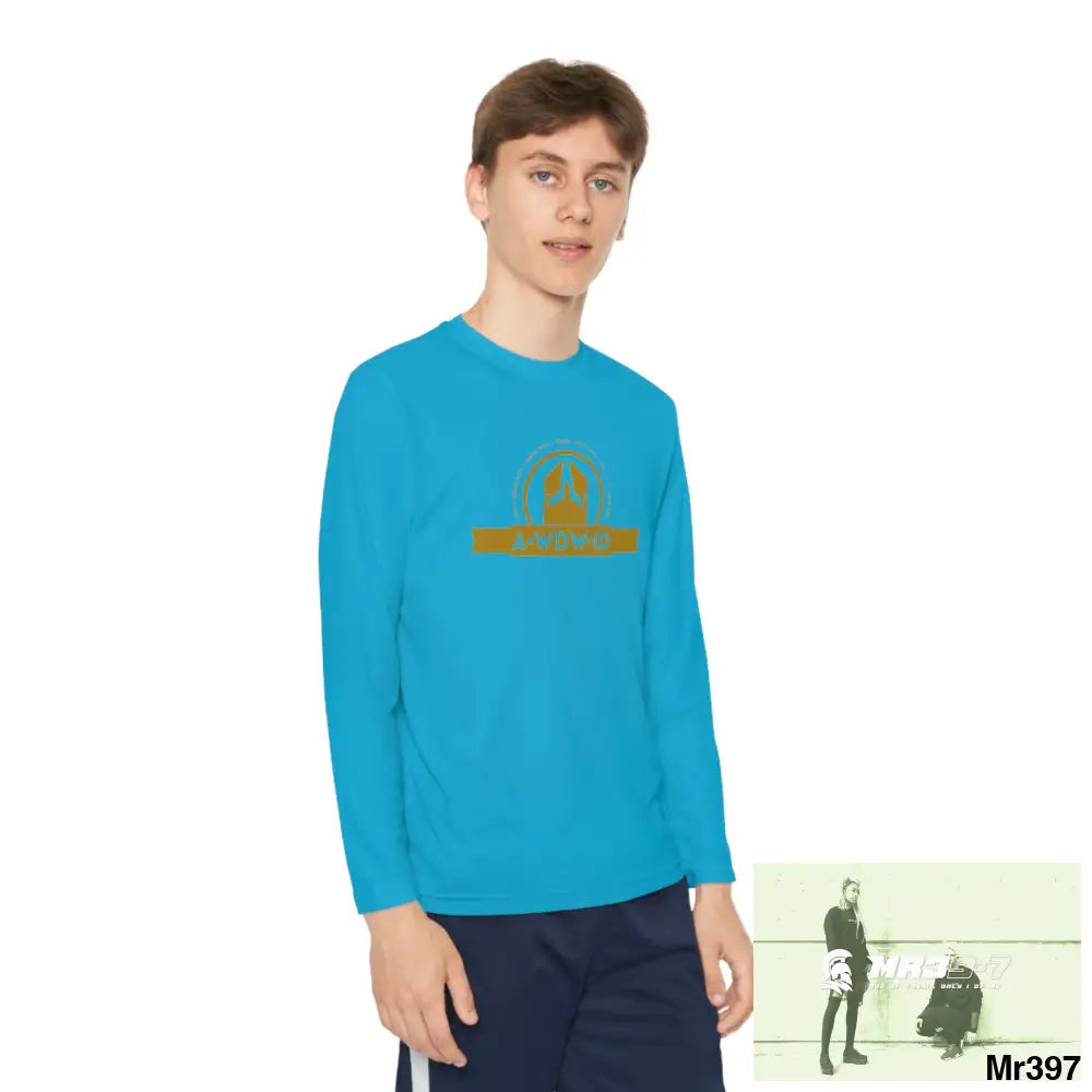 A1 Who Dares Wins (ID) RSF 2001-23 5 Countries Just Say No To County Lines Youth Long Sleeve Competitor Tee Kids clothes