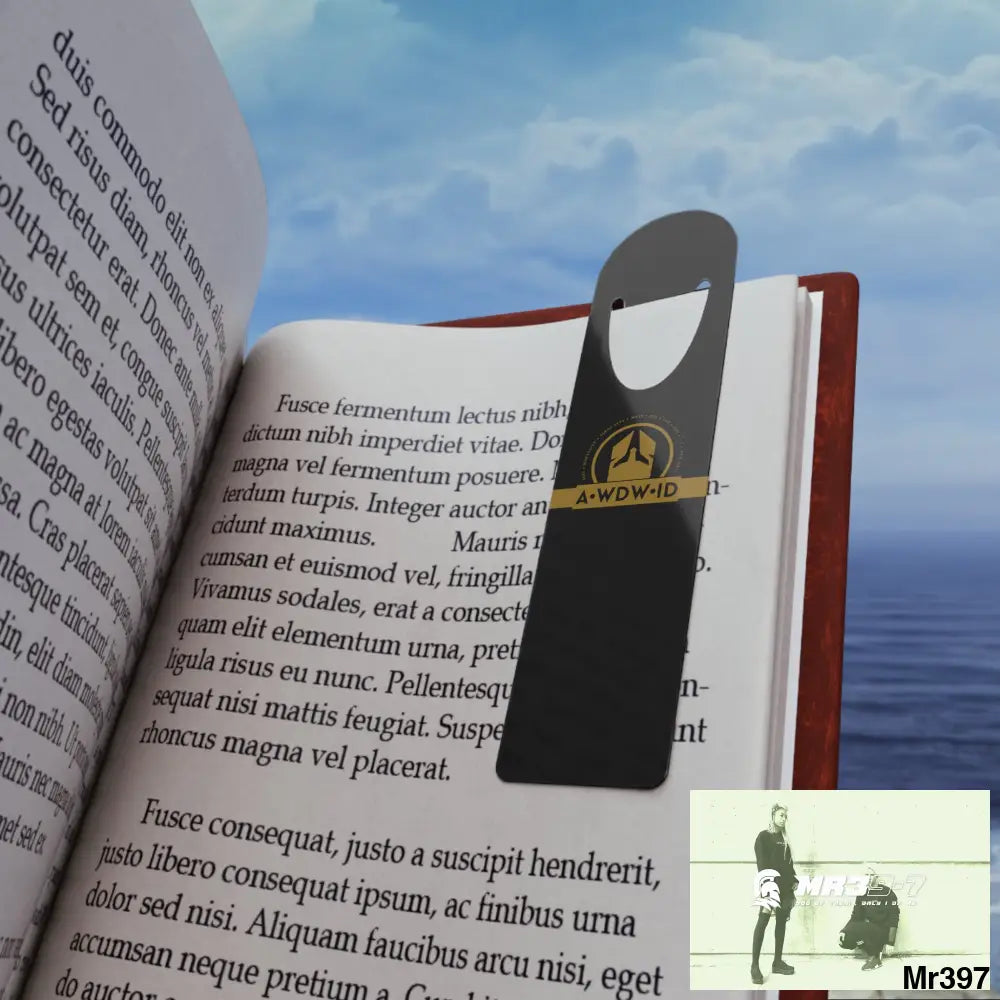 A1 Who Dares Wins ID RSF Bookmark One size / White Accessories