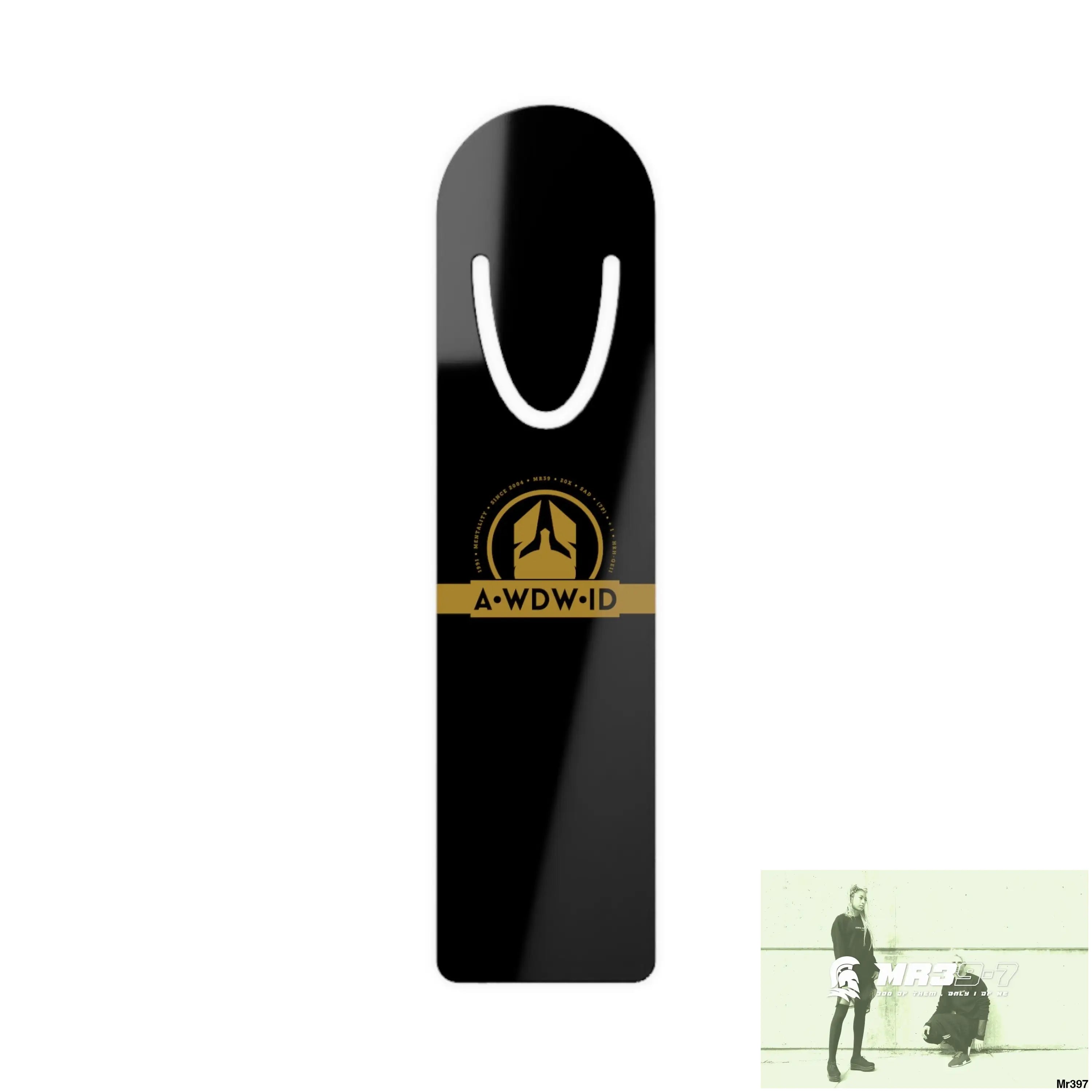 A1 Who Dares Wins ID RSF Bookmark One size / White Accessories