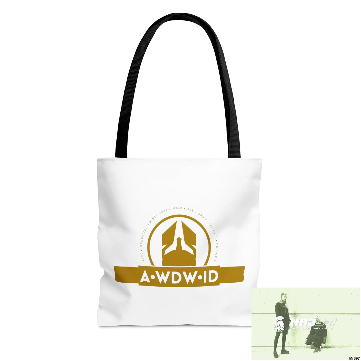 A1-Who Dares Wins ID RSF Camo Tote Bag (AOP) Small Bags