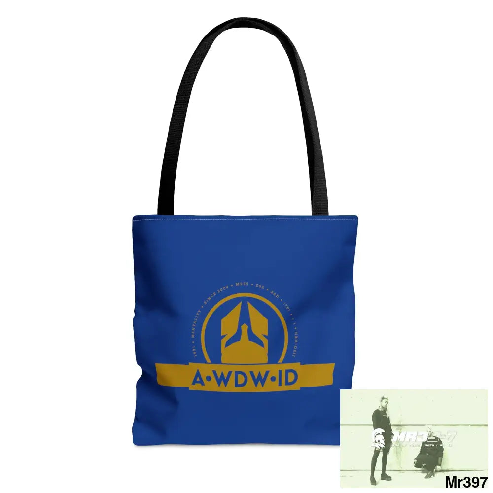 A1-Who Dares Wins ID RSF Camo Tote Bag (AOP) Small Bags