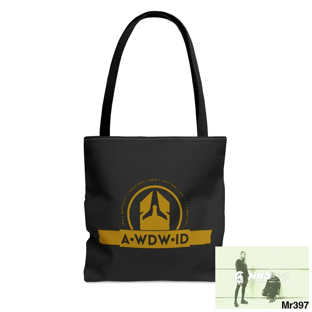 A1-Who Dares Wins ID RSF Camo Tote Bag (AOP) Small Bags