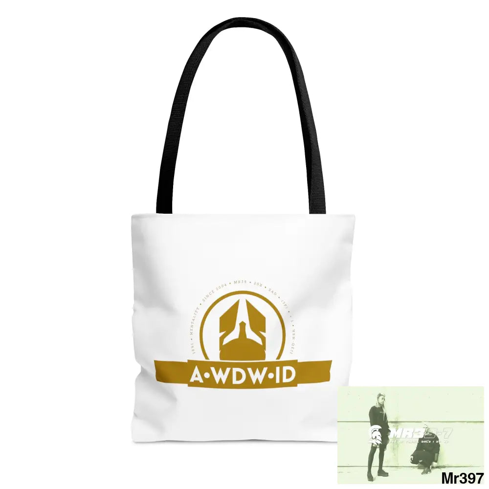 A1-Who Dares Wins ID RSF Camo Tote Bag (AOP) Small Bags