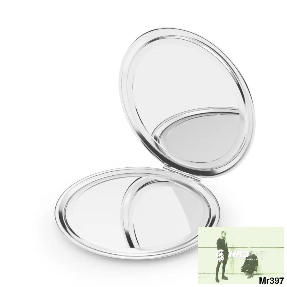 A1 Who Dares Wins ID RSF Compact Travel Mirror Silver / Glossy / One size Accessories