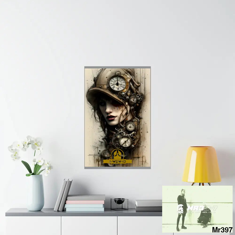 A1 Who Dares Wins ID RSF Gothic Animal SuperResolution Graphic Matte Vertical Posters 22’’ x 34’’ / Matte Poster