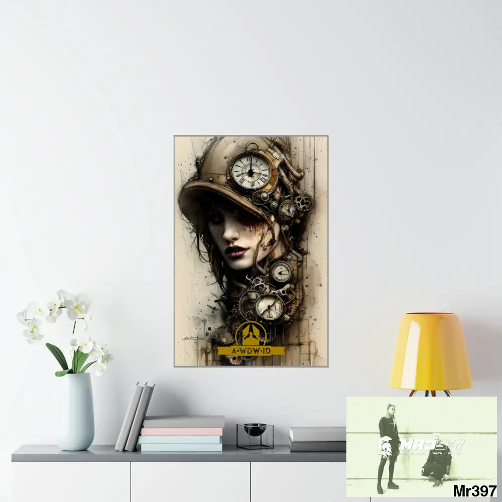 A1 Who Dares Wins ID RSF Gothic Animal SuperResolution Graphic Matte Vertical Posters 24″ x 36″ / Matte Poster