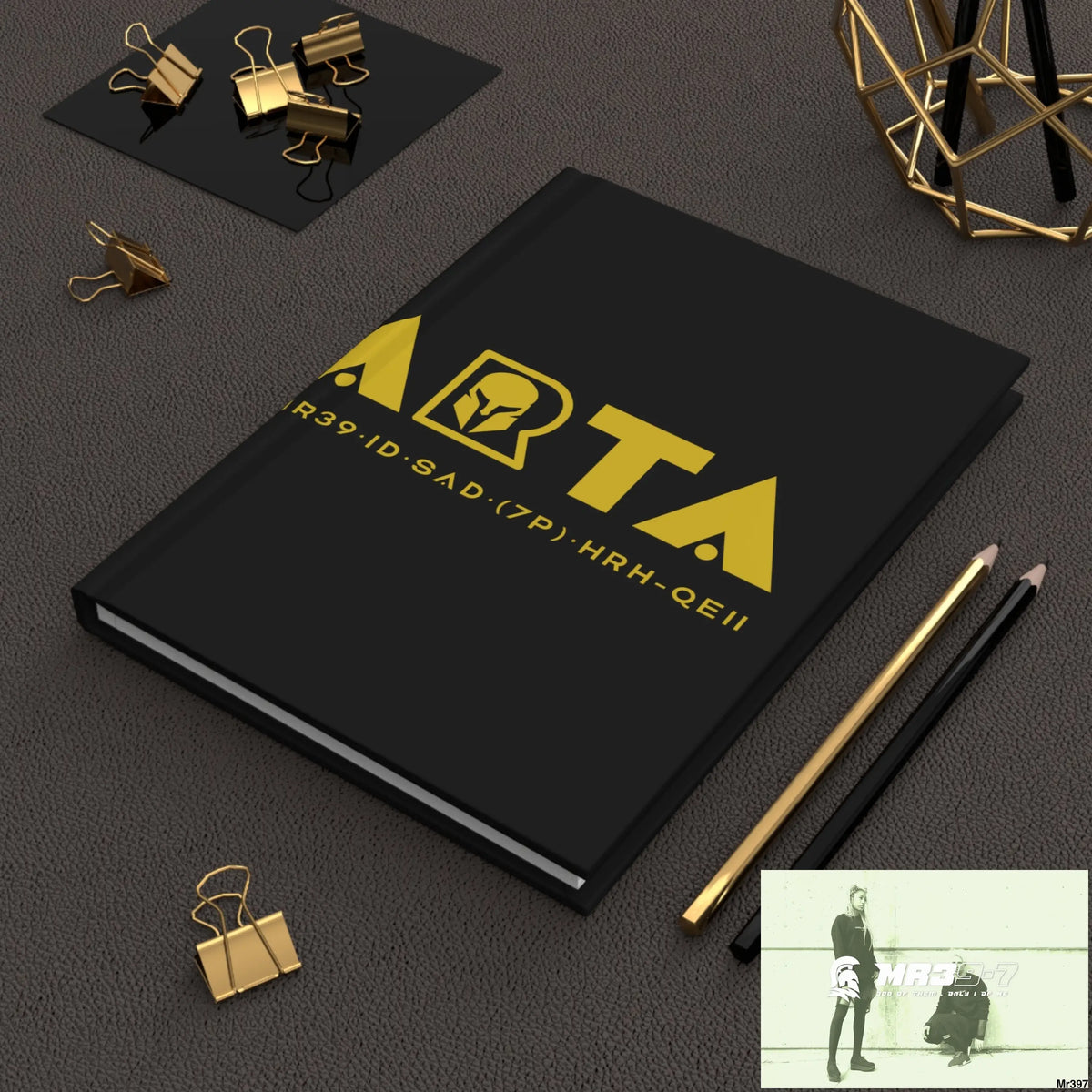 A1- Who Dares Wins ID RSF Hardcover Journal Matte Journal Paper products