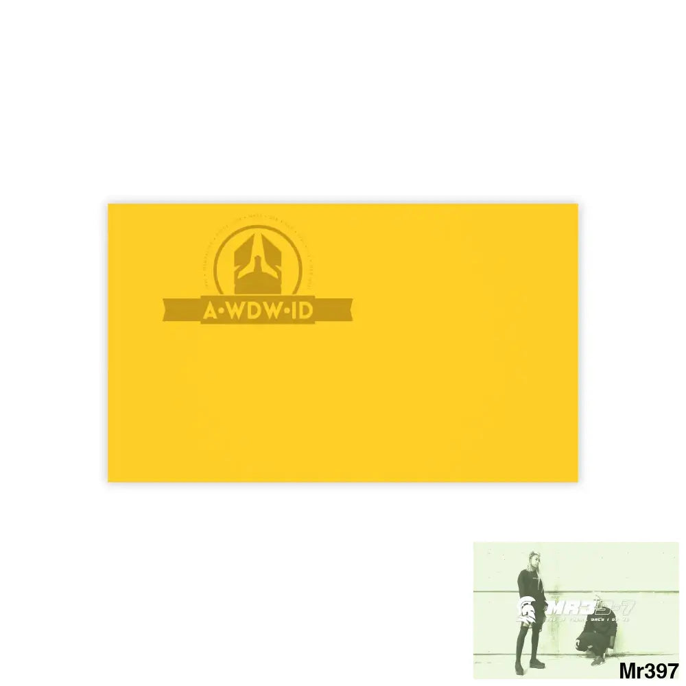 A1- Who Dares Wins ID RSF Post-it® Note Pads 10’’ x 6’’ / White Paper products