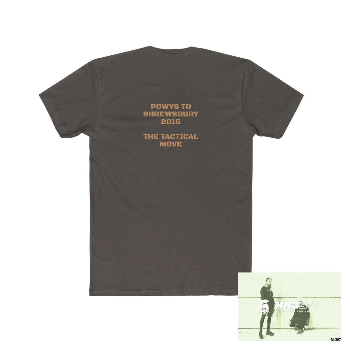 A1-Who Dares Wins ID RSF The Tactical move Powys to Shrewsbury 2016 - Men’s Cotton Crew Tee T-Shirt