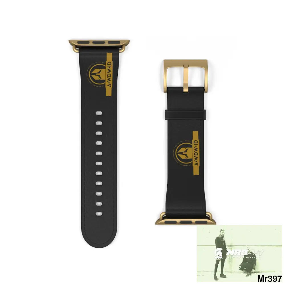 A1-Who Dares Wins ID RSF Watch Band 38 - 41 mm / Gold Matte Accessories