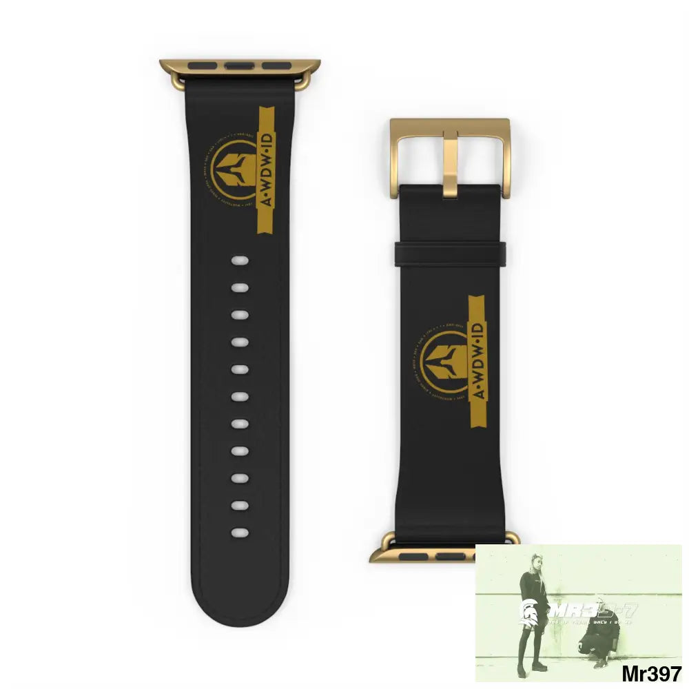 A1-Who Dares Wins ID RSF Watch Band 42 - 45 mm / Gold Matte Accessories