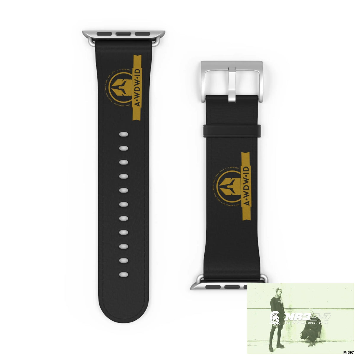 A1-Who Dares Wins ID RSF Watch Band 42 - 45 mm / Silver Matte Accessories
