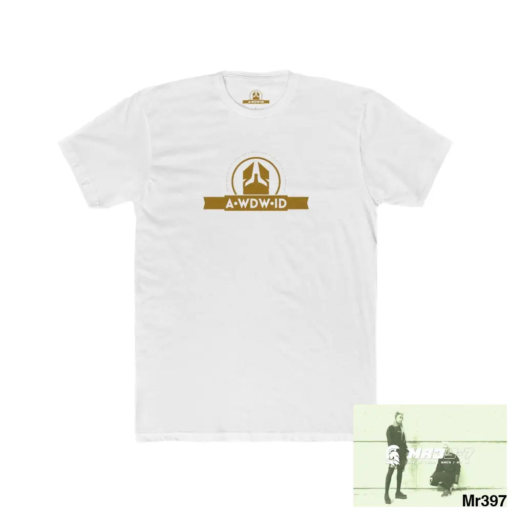 A1 Who Dares Wins ID Russia Choose Life Men’s Cotton Crew Tee Solid White / XS T-Shirt