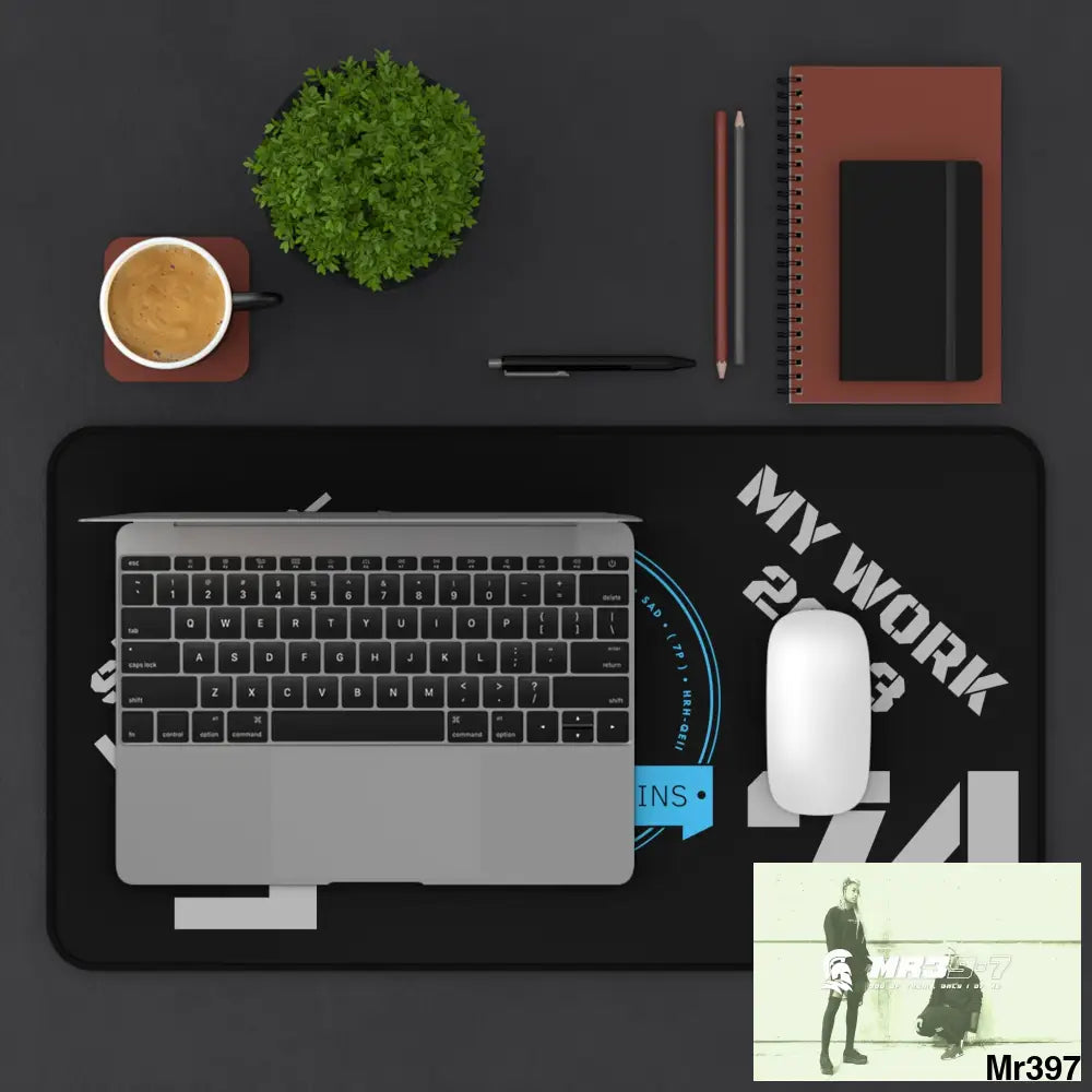 A1-Who Dares Wins ID Shrewsbury My Work 2022-23 Desk Mat Home Decor