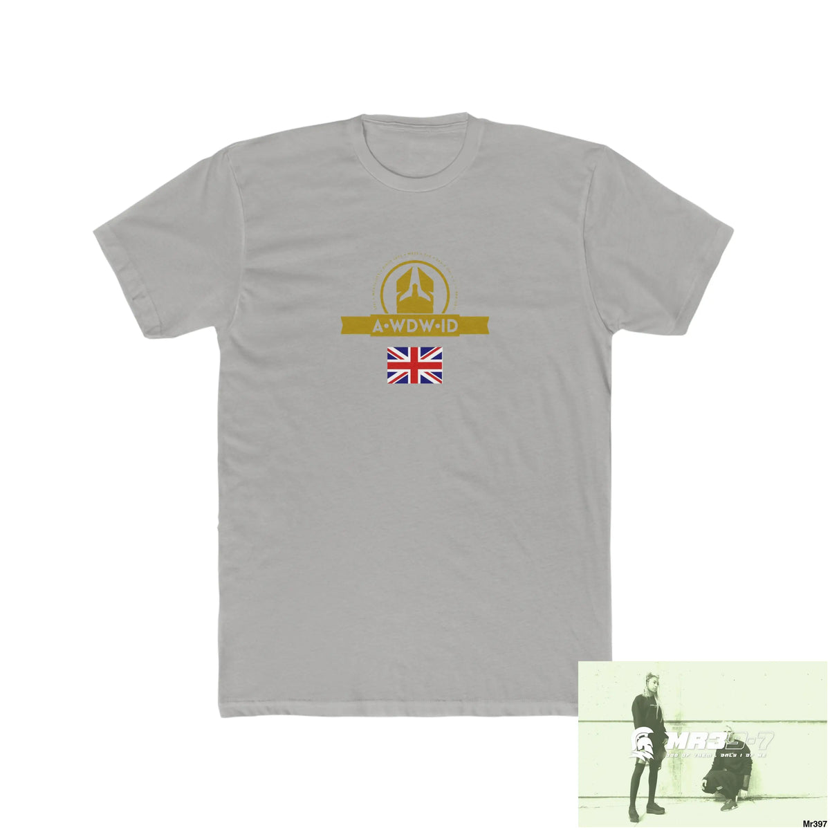 A1 Who Dares Wins(ID) & The Columbian Elements Shrewsbury 2016 - My Work 2022-23 - Men’s Cotton Crew Tee Solid Light