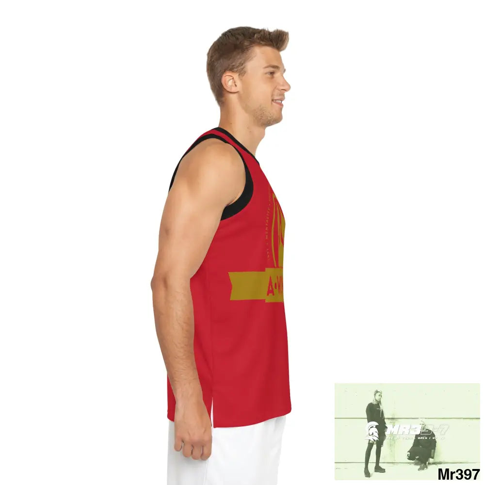 A1- Who Dares Wins (ID) Unisex Basketball Jersey (AOP) All Over Prints