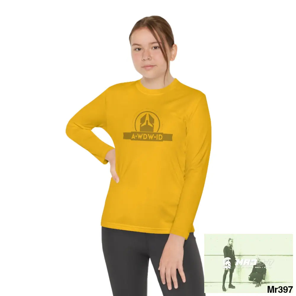 A1 Who Dares Wins ID Youth Long Sleeve Competitor Tee Kids clothes