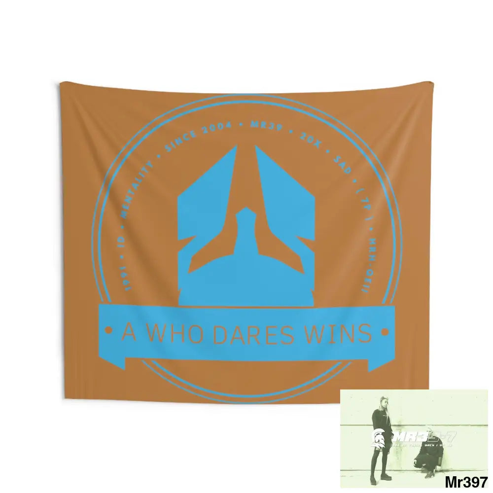 A1 Who Dares Wins Indoor Wall Tapestries 80’’ × 68’’ Home Decor