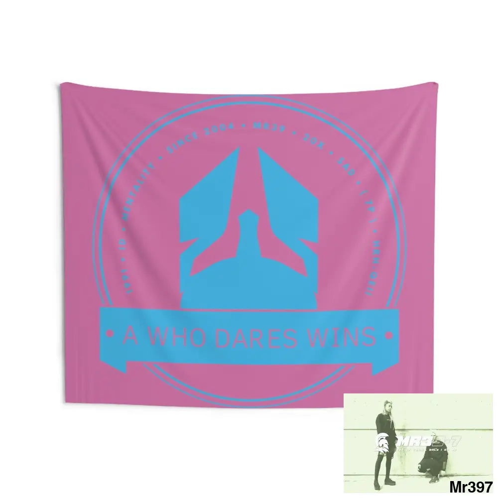 A1 Who Dares Wins Indoor Wall Tapestries 80’’ × 68’’ Home Decor