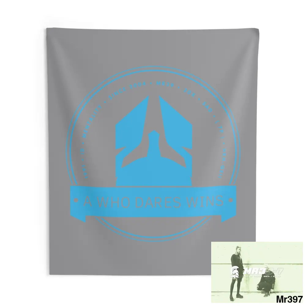 A1 Who Dares Wins Indoor Wall Tapestries 88’’ × 104’’ Home Decor