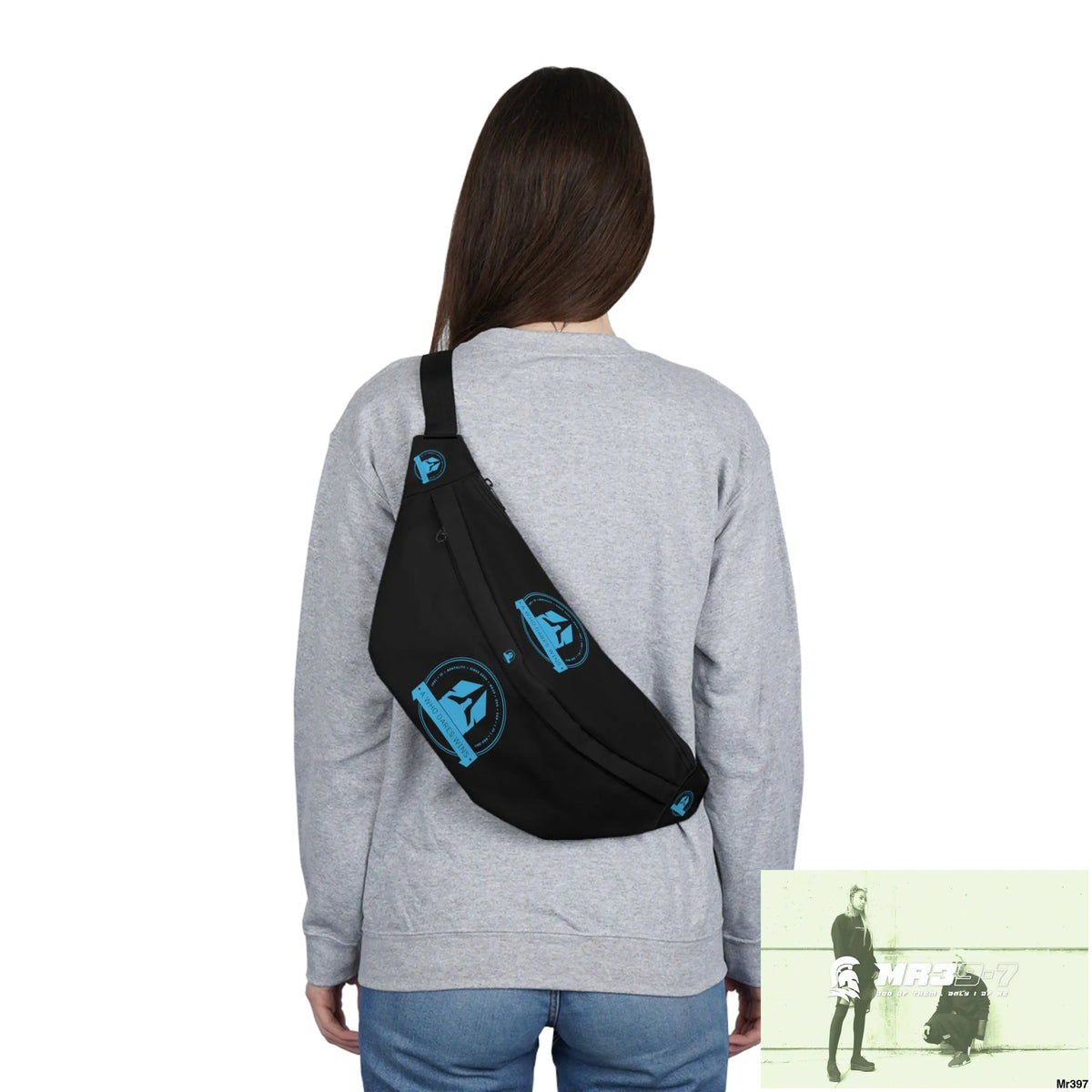 A1- Who Dares Wins Large Fanny Pack 8’’ × 9’’ × 4’’ Bags
