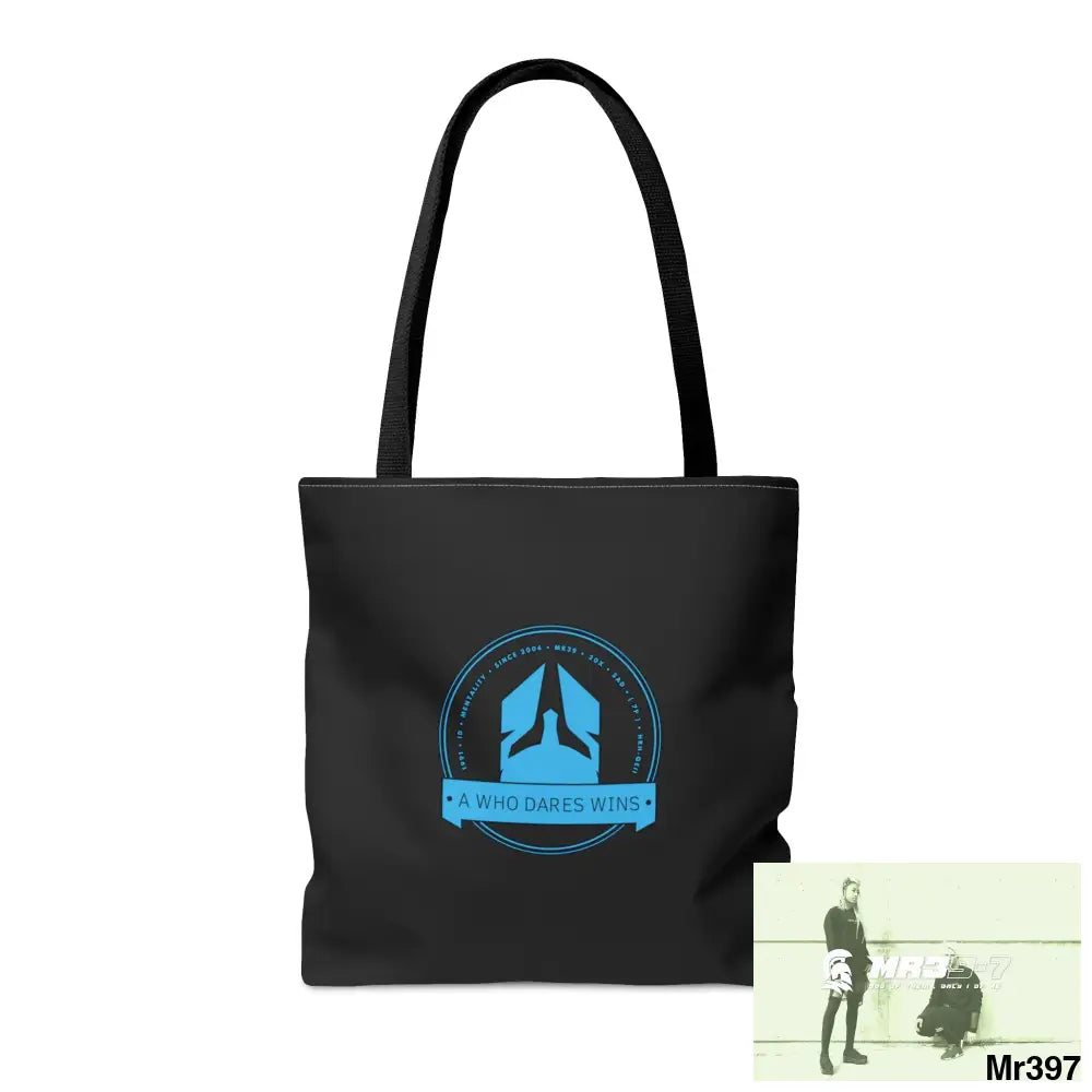 A1-Who Dares Wins Melting Headphones Tote Bag (AOP) Bags