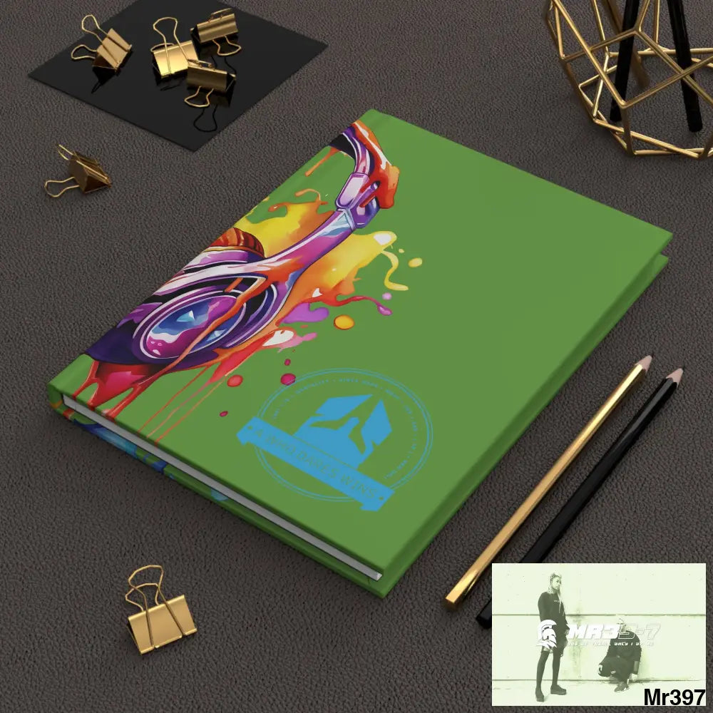 A1-Who Dares Wins Melting Headset Hardcover Journal Matte Journal Paper products