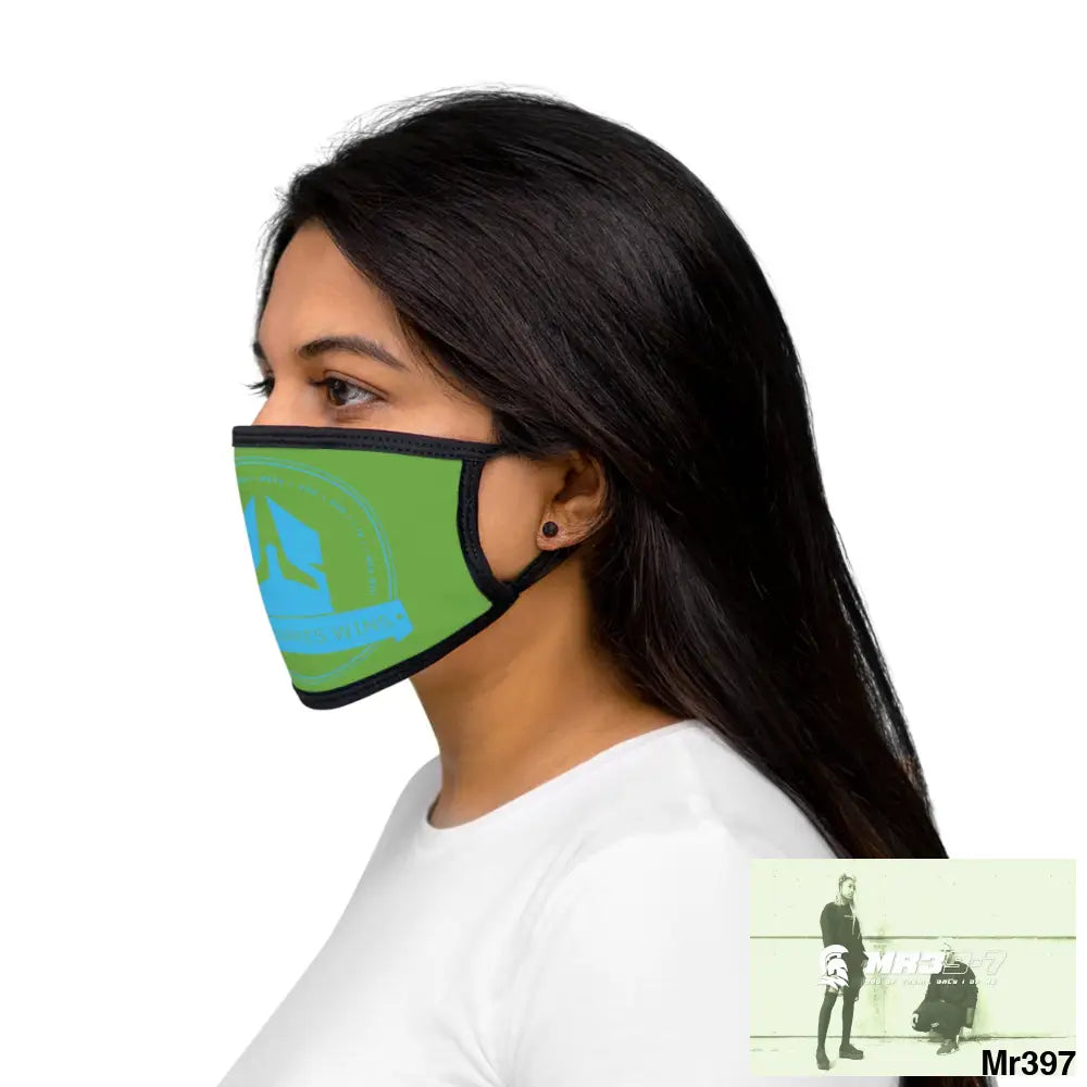 A1 Who Dares Wins Mixed-Fabric Face Mask One size Accessories