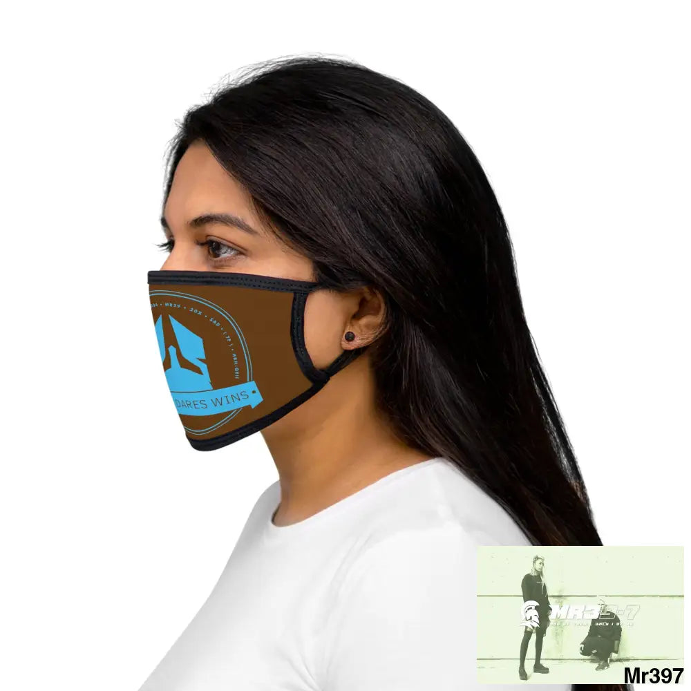 A1 Who Dares Wins Mixed-Fabric Face Mask One size Accessories