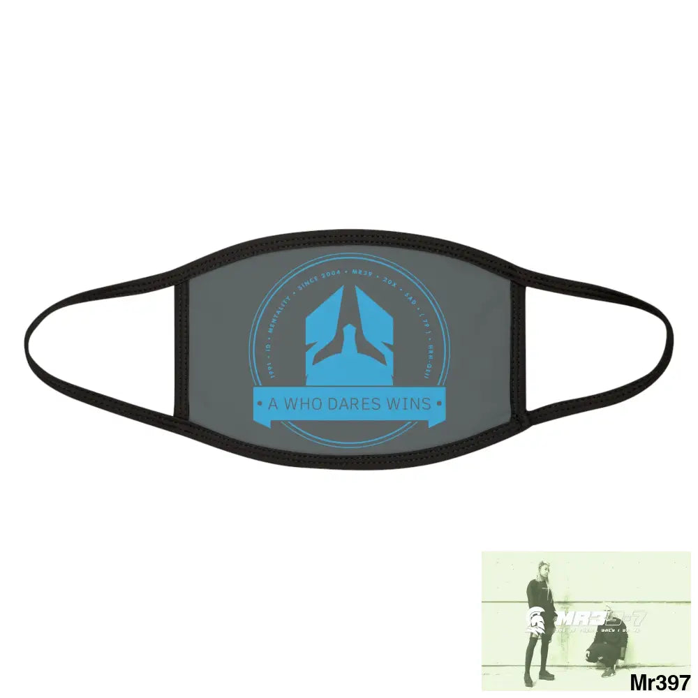 A1 Who Dares Wins Mixed-Fabric Face Mask One size Accessories