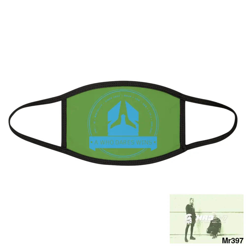 A1 Who Dares Wins Mixed-Fabric Face Mask One size Accessories