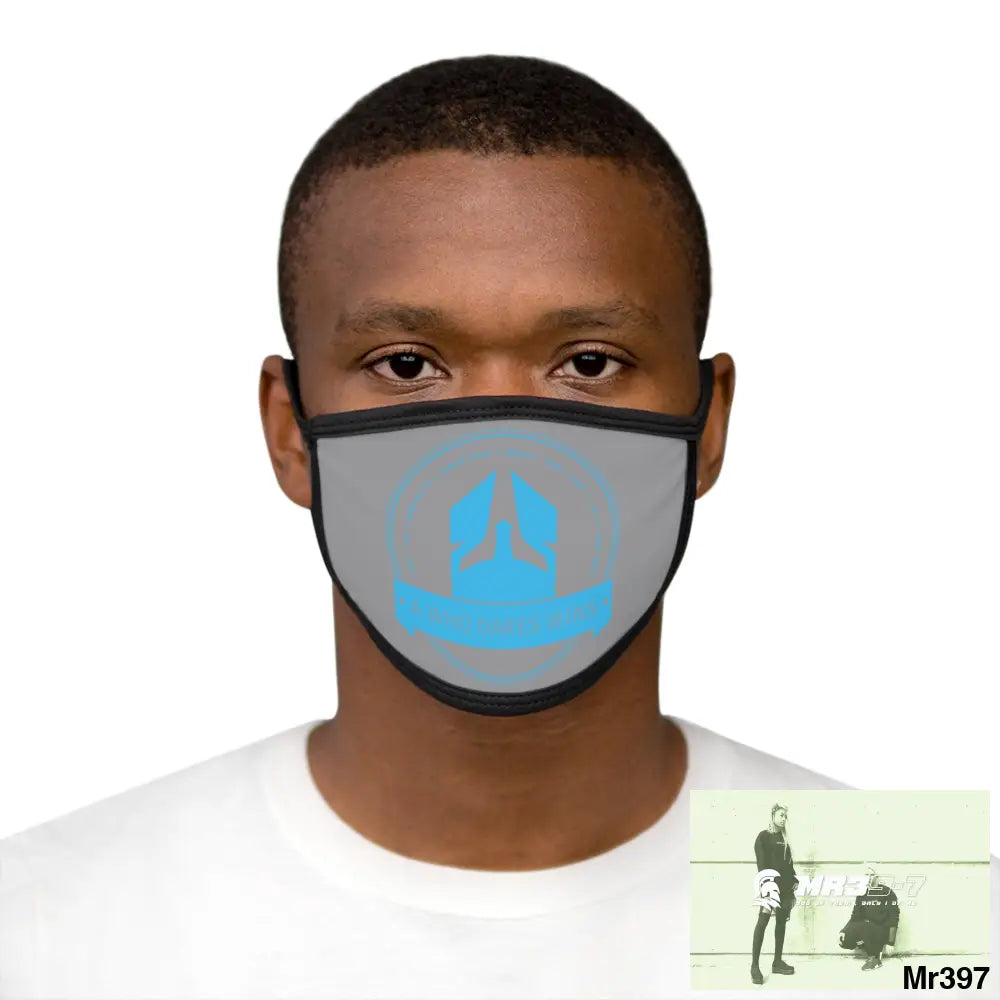 A1 Who Dares Wins Mixed-Fabric Face Mask One size Accessories